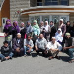 Grupo de LALMA en la mezquita de Fontana, California: ar-Rahman Islamic Center.